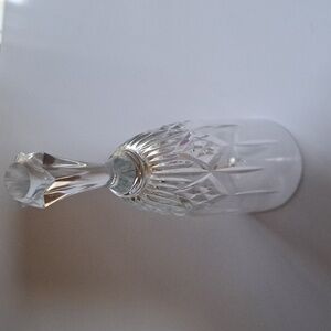 Crystal bell, no brand. No chips or marks.